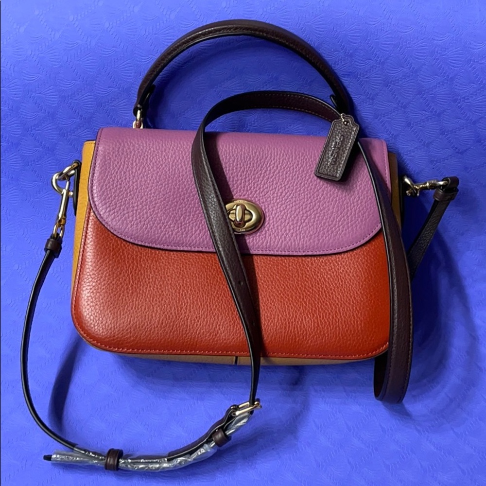 Marlie Top Handle Satchel In Colorblock